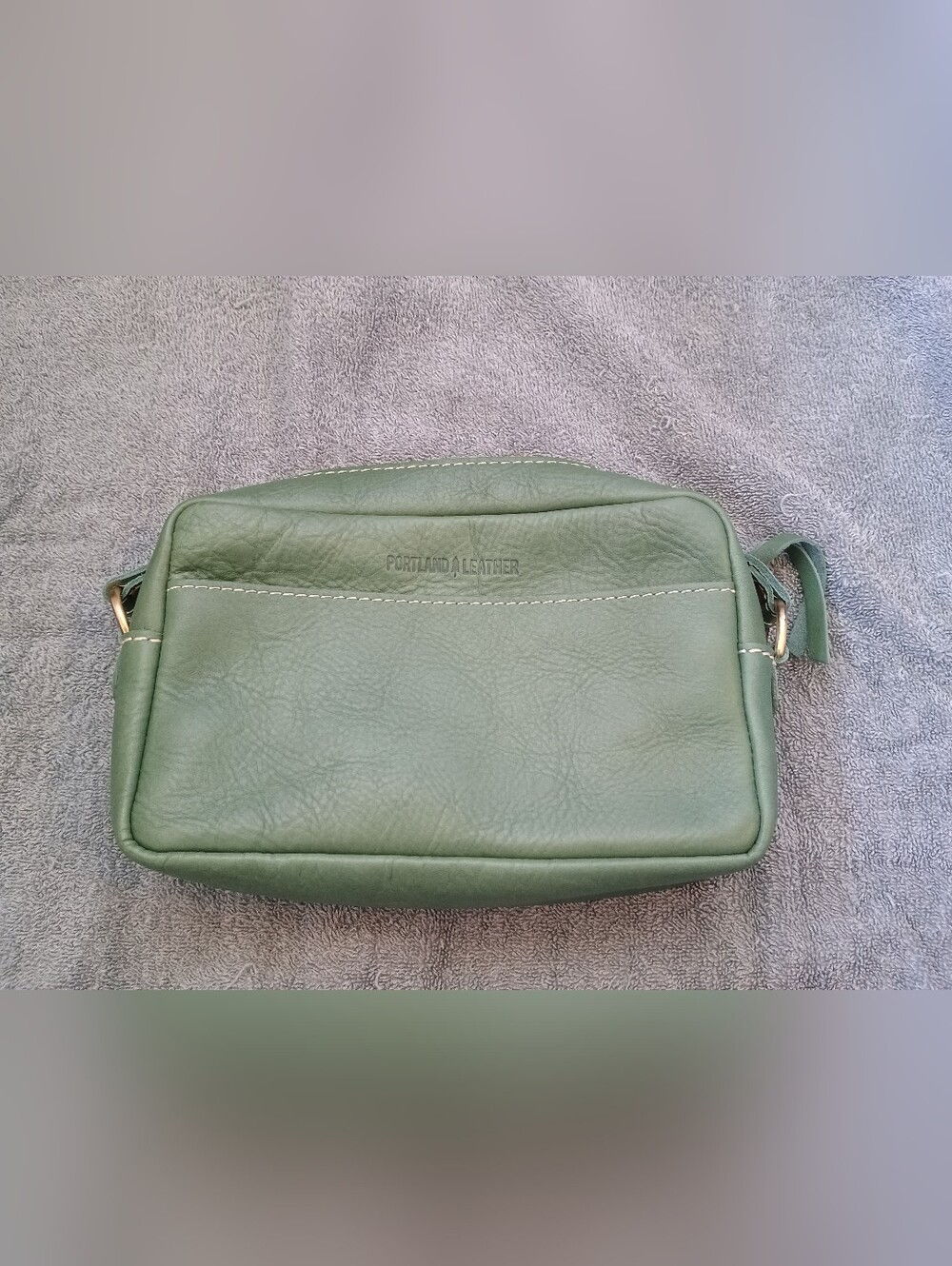 PLG Eucalyptus Large Camera Bag (AKA Toaster Bag) Portland Leather Goods Purse